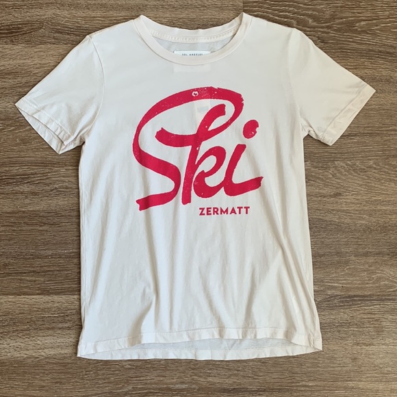 Anthropologie Alpine Ski Graphic Tee - Picture 5 of 7